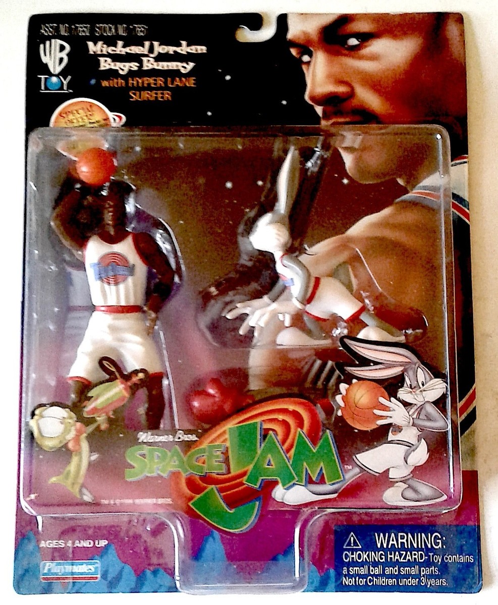 1996 SPACE JAM MICHAEL JORDAN & BUGS BUNNY HYPER LANE SURFER | eBay