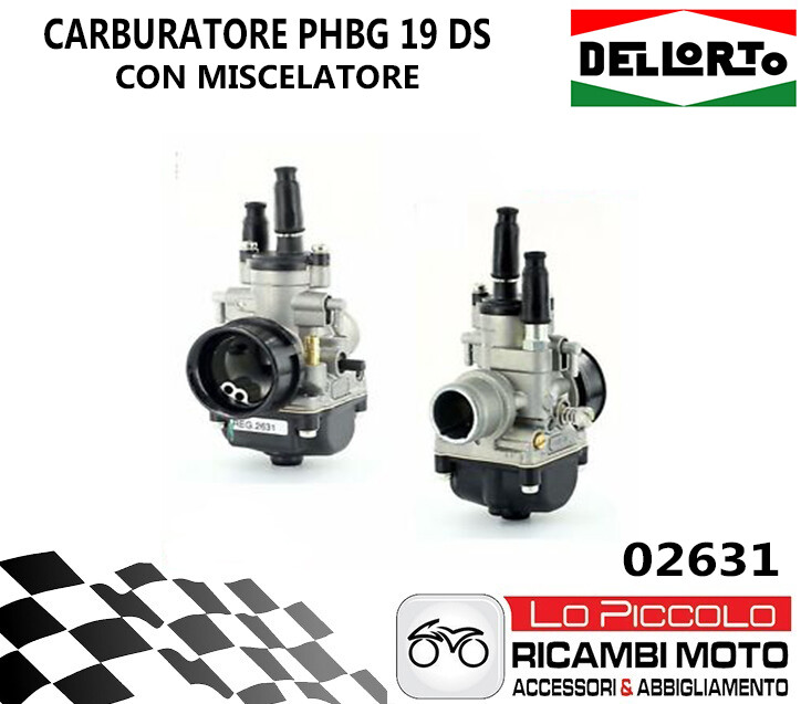 CARBURATORE DELL'ORTO PHBG 19 DS GILERA RUNNER PIAGGIO ZIP SP MB BOOSTER SPIRIT