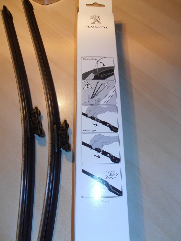  GENUINE Peugeot Partner+Tepee 2008 -19 Flat Wiper Blades 5SET Trade/Fleet Offer - Image 4 of 4