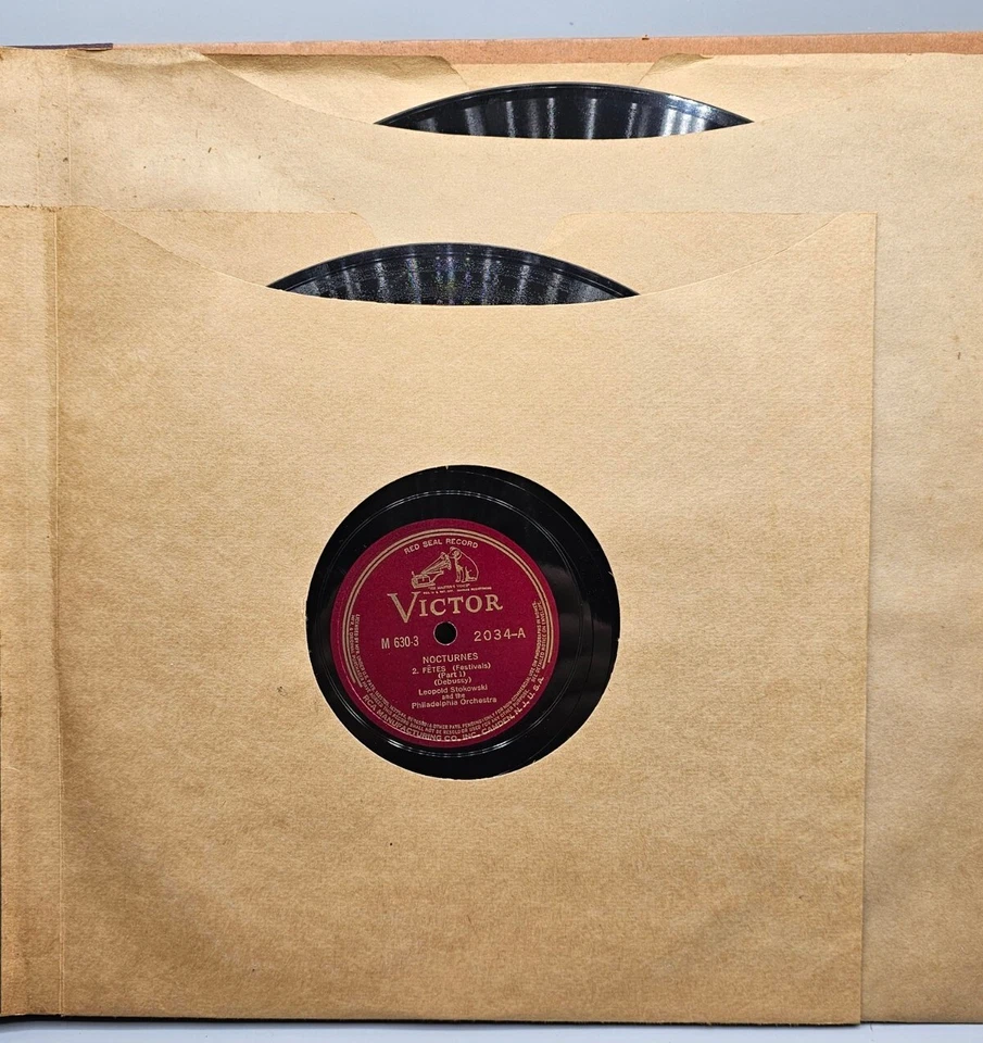 Leopold Stokowski, The Philadelphia Orchestra Debussy Nocturnes, M 630 Albums - Image 2 of 4