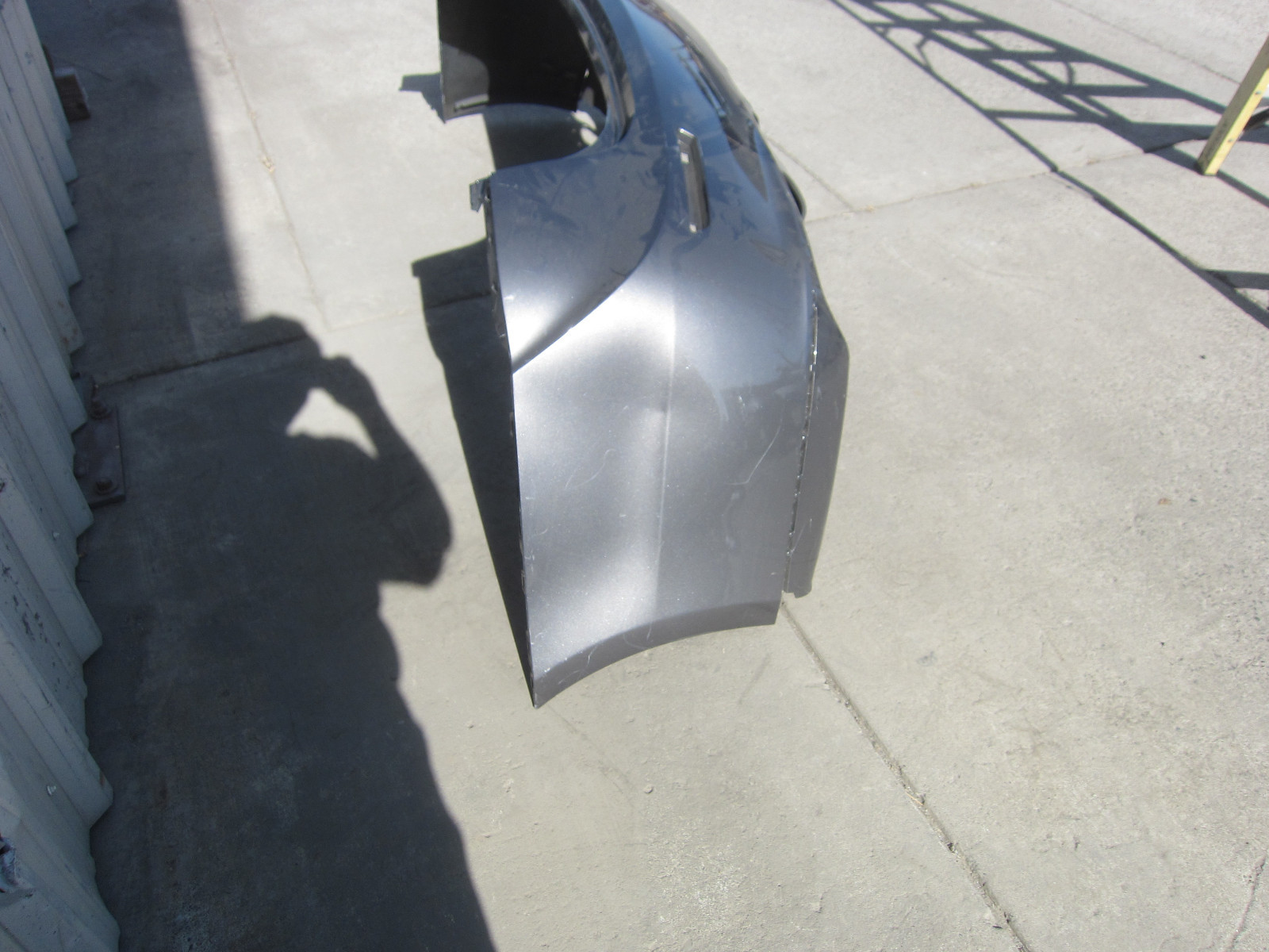 Maserati Ghibli - Rear Bumper Cover / Greyish Blue -  673004365