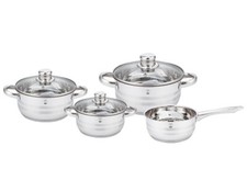 Gustav Voss 7-tlg. Kochtopfset NEAPEL Induktion Kochtopf Topf-Set Bratentopf