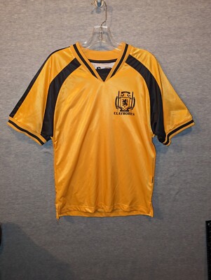 Claymores Gold/Black Code Four Athletics Jersey Size S Small #12