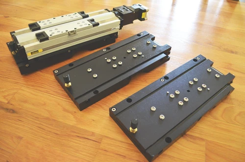 Adjustable Mounting Plates for Parker 404100XRMP Linear Actuator 404XR - CNC DIY