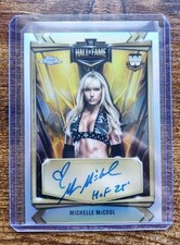 2026 TOPPS CHROME WWE MICHELLE MCCOOL HALL OF FAME AUTO - INSCRIBED HOF-MM