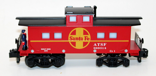 Lionel American Flyer 6-49029 Santa Fe Animated Caboose Boxed 2006 LESEN! - Bild 3 von 8