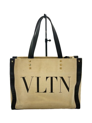 VALENTINO GARAVANI Shoulder Bag 2 Way Studded Handbag Canvas ZW2B0H19FWB Used