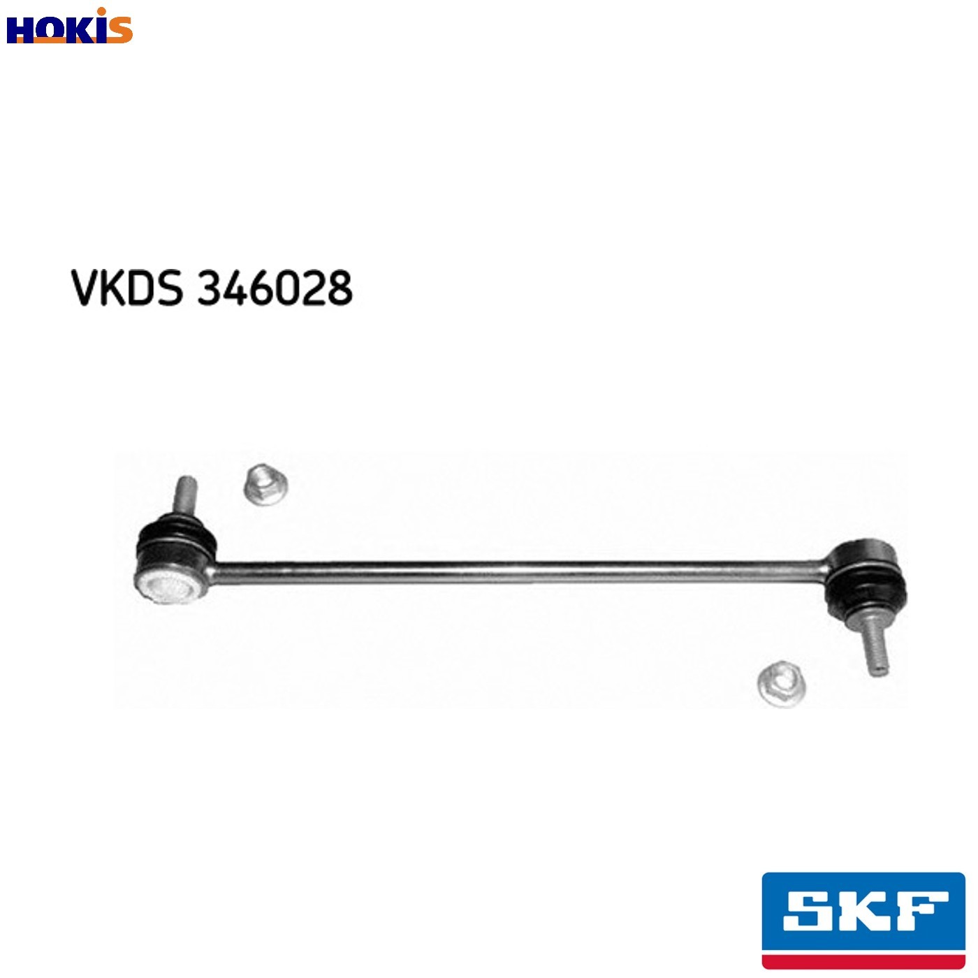 Front both sides SKF SWEDEN VKDS 346028 Link/Coupling Rod, stabiliser bar for VO - Image 12