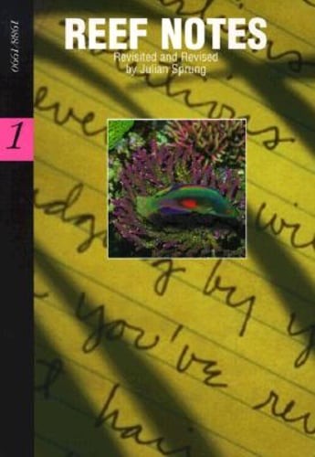 Reef Notes: 1988/1990 by Julian Sprung: New 9781883693220| eBay