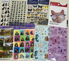 Animals Sea Life Insects New Stickers Sticker Packs Sheets You Choose, YOU PICK
