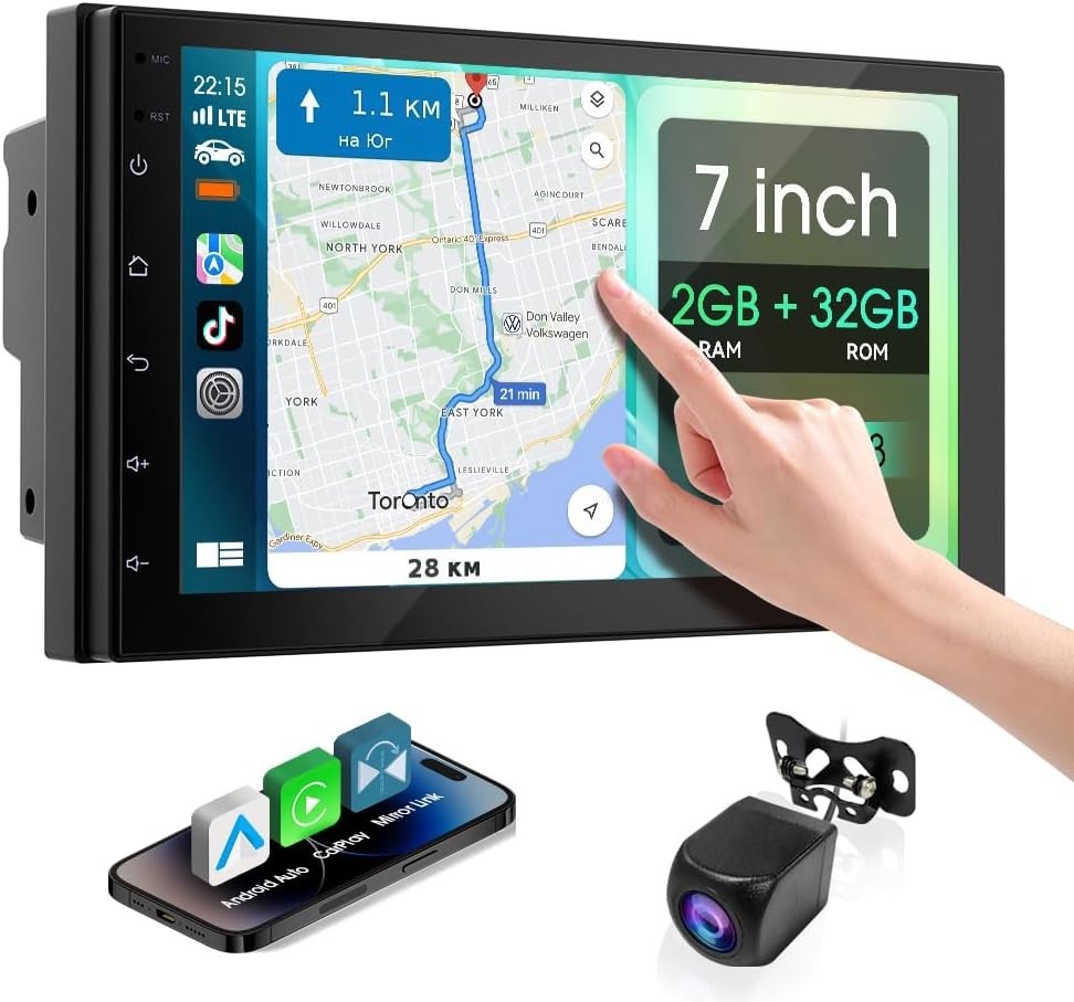 Garmin 7 Inch GPS Navigator with 2023 Maps and Voice Guidance for Cars and Trucks-image