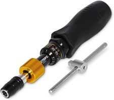 FIRSTINFO H5187 1/4 10-50in lb Adjustable Torque Screwdriver with Quick Release