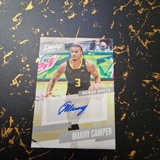 2021/22 Panini Chronicles Draft Picks - Manny Camper - AUTO