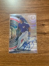 2017 Bowman High Tek Bo Bichette Autograph Blue Jays BHT-BB