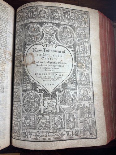 1611 Geneva "Breeches" Bible 1611 OT, 1610 NT, Apocrypha, WBOP Included - Picture 7 of 20