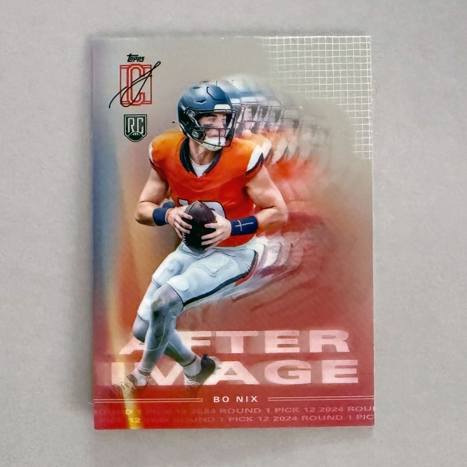 2024 TOPPS SIGNATURE CLASS AFTER IMAGE #AI-9 BO NIX RC BRONCOS