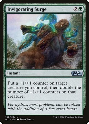 Invigorating Surge M21 190 Normal English NM - MTG