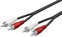5M Stereo Verbindungskabel RCA Kabel 2X Cinch-Stecker Zu 2X Cinch-Stecker