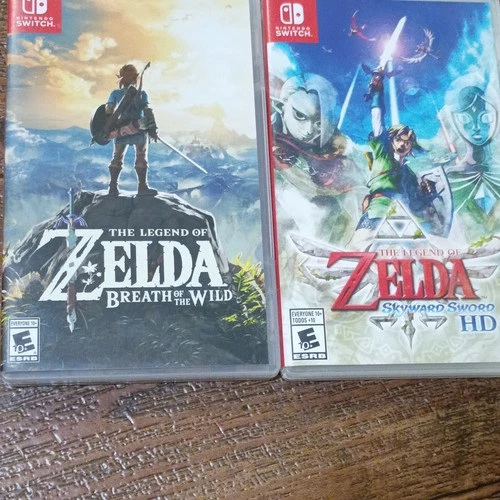 Nintendo Zelda: Breath of the Wild + Skyward Sword Bundle