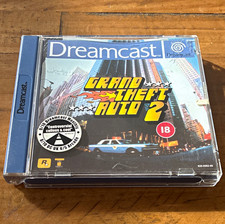 Grand Theft Auto 2 Sega Dreamcast PAL Game Rockstar Boxed W/ Manual & Tested