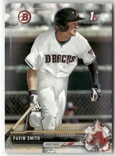 2017 BOWMAN DRAFT #BD-195 PAVIN SMITH ARIZONA DIAMONDBACKS 1ST BOWMAN