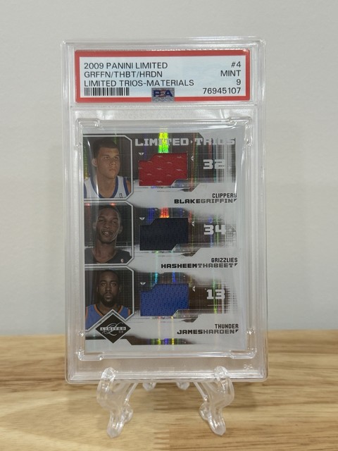 2009-10 Threads Blake Griffin / Hasheem Thabeet / James Harden Rookie Patch /49