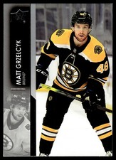 2021-22 Upper Deck Matt Grzelcyk Boston Bruins #16