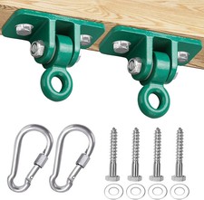 2400 Lb Capacity Heavy Duty Swing Hangers for Wooden Sets Playground Porch Indoo