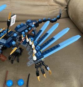 LEGO NINJAGO The Golden Weapons set 2521 Lightning Dragon Battle