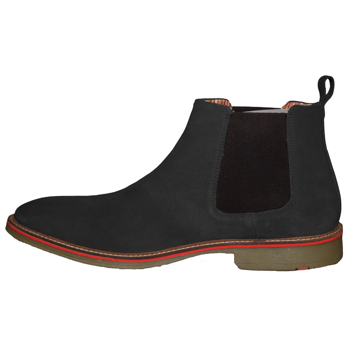 Roamers Botas casuales con elásticos para hombre (DF1147)