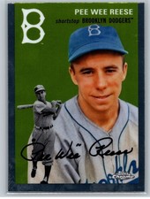 2023 Topps Chrome Platinum Anniversary #458 Pee Wee Reese