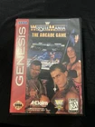 Sega Genesis Wrestlemaina The Arcade  Game In Box With Manual Tested