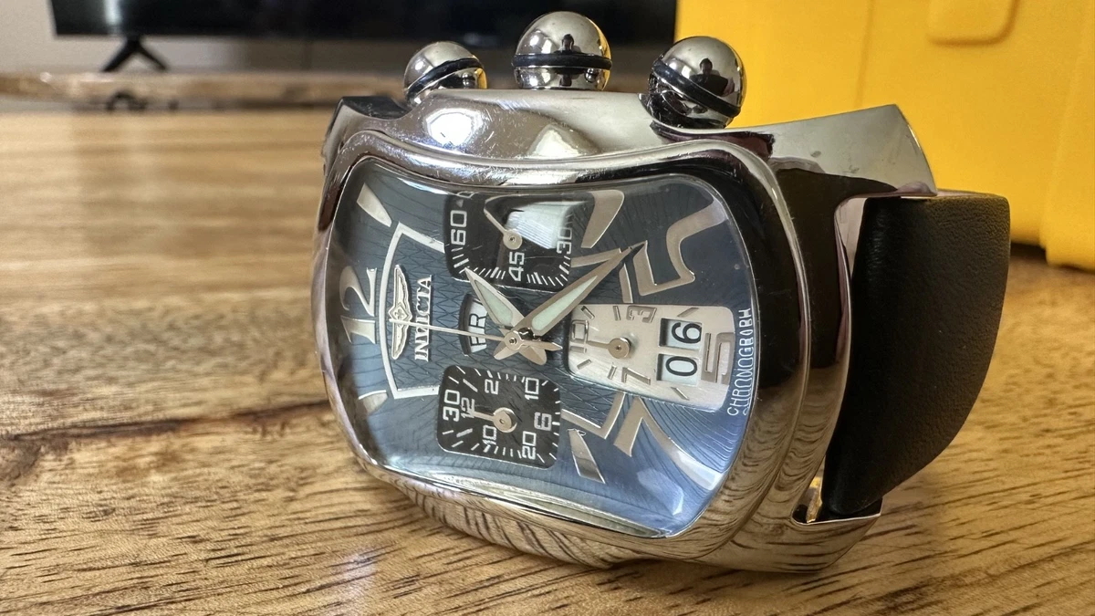 Invicta Lupah Chronograph Wristwatches for sale | eBay