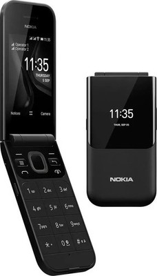 Nokia 2720 Flip Klapphandy 2G Schwarz Dual SIM Bluetooth FM Radio Tastenhandy
