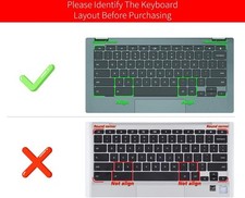 for HP Chromebook x360 14c-ca0010ca 14c-ca0030ca 14c-ca0053DX 14 Keyboard Cover