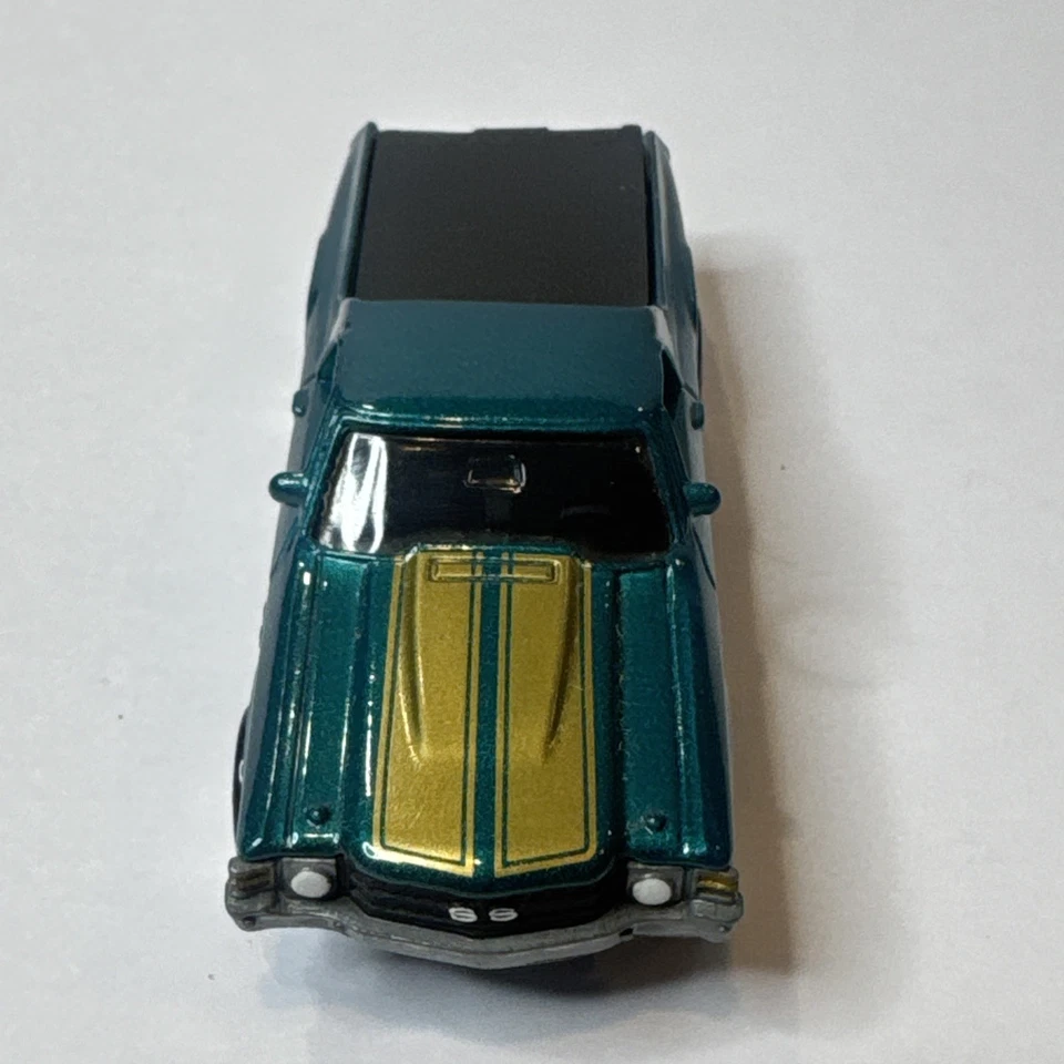 JOHNNY LIGHTNING SPEED RACERS EDGE 1971 CHEVY EL CAMINO TEAL  *BOGO-PLZ READ - Image 2 of 4