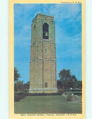 Unused Pre-1980 CARILLON Frederick Maryland MD H4868@