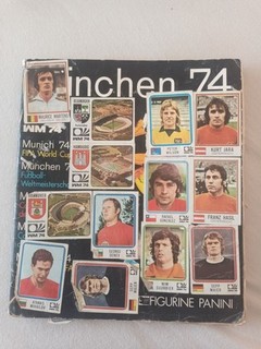 album PANINI MUNCHEN 74 MUNICH 1974 COMPLET 150% FOOTBALL WORLD CUP