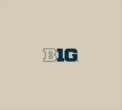 Big Ten Logo Accessory (Mid-Size) Decal for the Riddell MIDI Speedflex Helmet