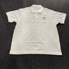 LACOSTE Classic Fit Signature Print L.12.12 Polo Shirt Unisex Size 2XL