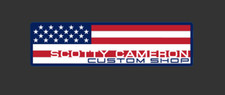 NEW RARE Scotty Cameron Sticker Custom Shop USA AMERICAN FLAG Shaft Band Decal