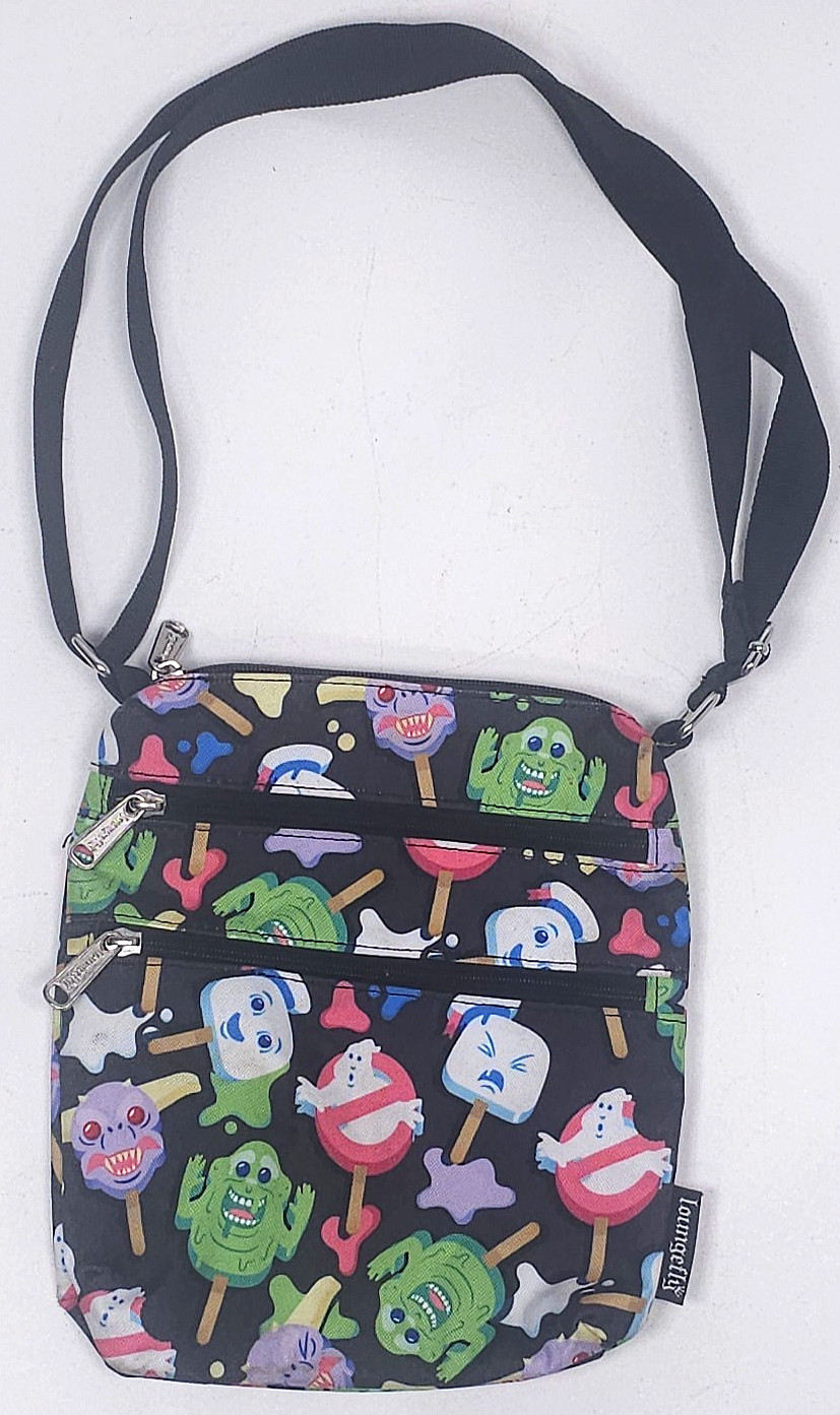 Loungefly Ghostbusters Ghost Crossbody Shoulder B… - image 1