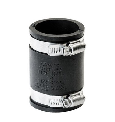 32mm oder 1 1/4'' Fernco Typ Flex Dichtung Gummikupplung mit Jubiläumsclips Universal