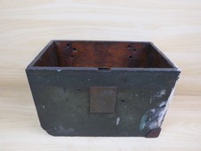 antica CASSETTA MILITARE REGIO ESERCITO ITALIANO IN LEGNO per apparecchiature di