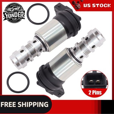 Variable Valve Timing Solenoid VANOS VVT Set of 2 for BMW N62 N63 550i 917-244