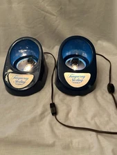 2 Vintage Tanqueray Sterling Vodka Lighted Bar Counter Bottle Displays Sign Rare
