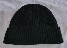 Winter Fisherman Beanie Hat Ribbed Dockers Warm Knitted Skull Cap Cuff OS Snow