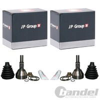 2X JP Group Antriebswellengelenk Satz Radseitig Passend FüR Fiat Croma Opel Sign