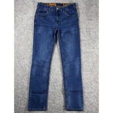 Levi's 510 Skinny Jeans Boys Size 16 REG Blue Denim W28 L29