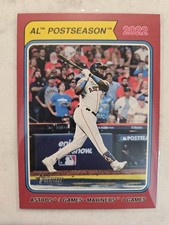 2023 Topps Heritage - Playoff Highlights Yordan Alvarez #434 Red Border